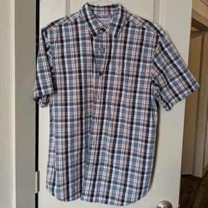 Carhartt Relaxed Fit Short Sleeve Button Down Med